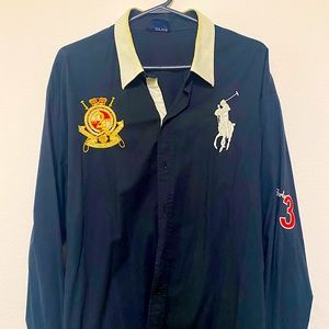 Polo Ralph Lauren Black shirt for me.